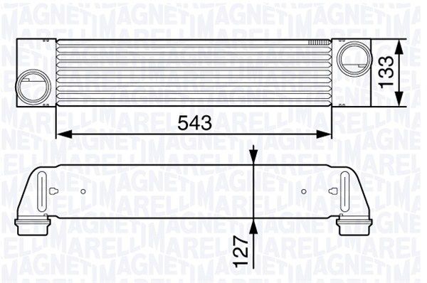 MAGNETI MARELLI Starpdzesētājs 351319202740